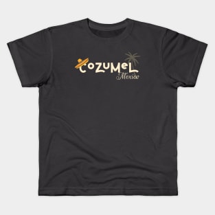 Cozumel Island Kids T-Shirt